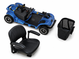 Foldable mobility scooter